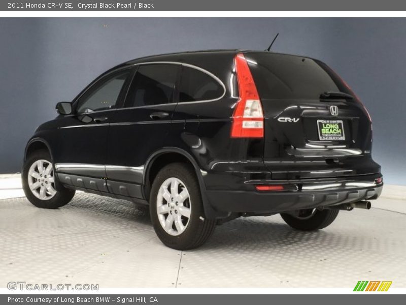 Crystal Black Pearl / Black 2011 Honda CR-V SE