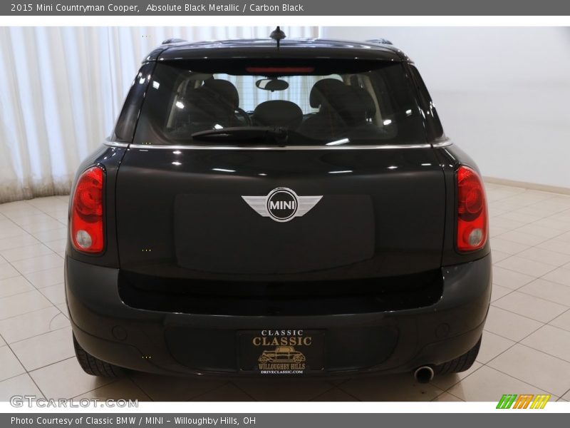 Absolute Black Metallic / Carbon Black 2015 Mini Countryman Cooper