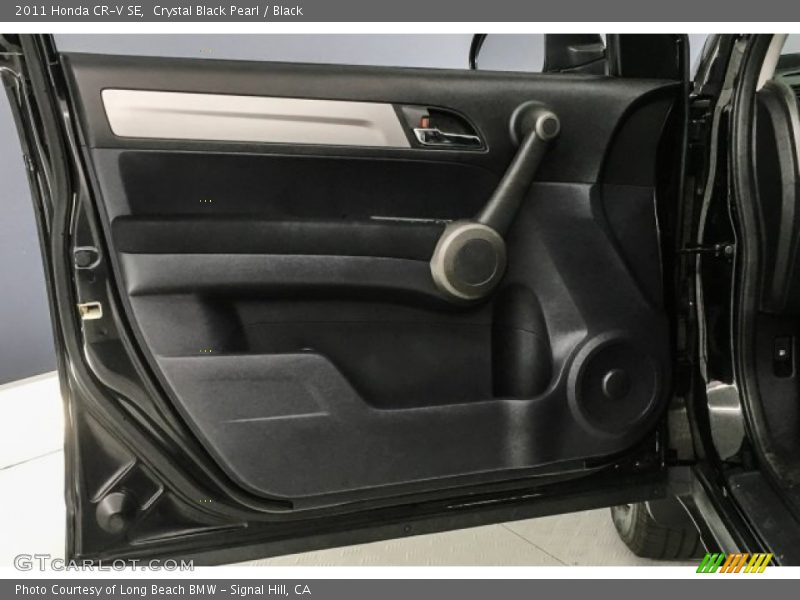 Crystal Black Pearl / Black 2011 Honda CR-V SE
