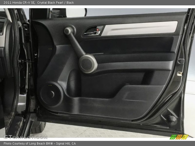Crystal Black Pearl / Black 2011 Honda CR-V SE
