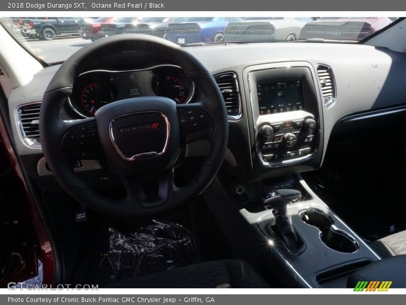 Octane Red Pearl / Black 2018 Dodge Durango SXT