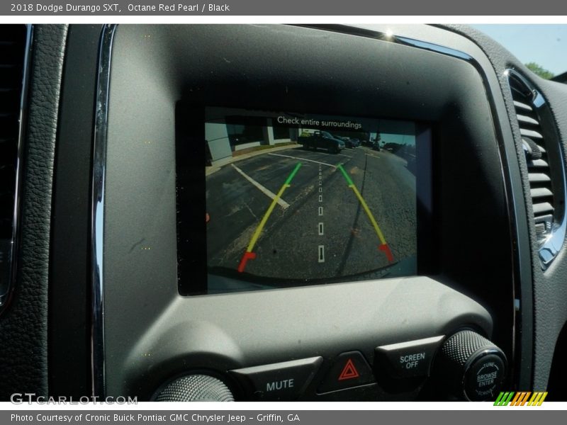 Octane Red Pearl / Black 2018 Dodge Durango SXT