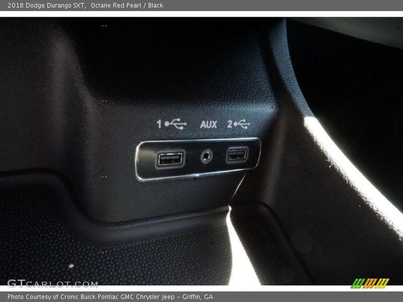 Octane Red Pearl / Black 2018 Dodge Durango SXT