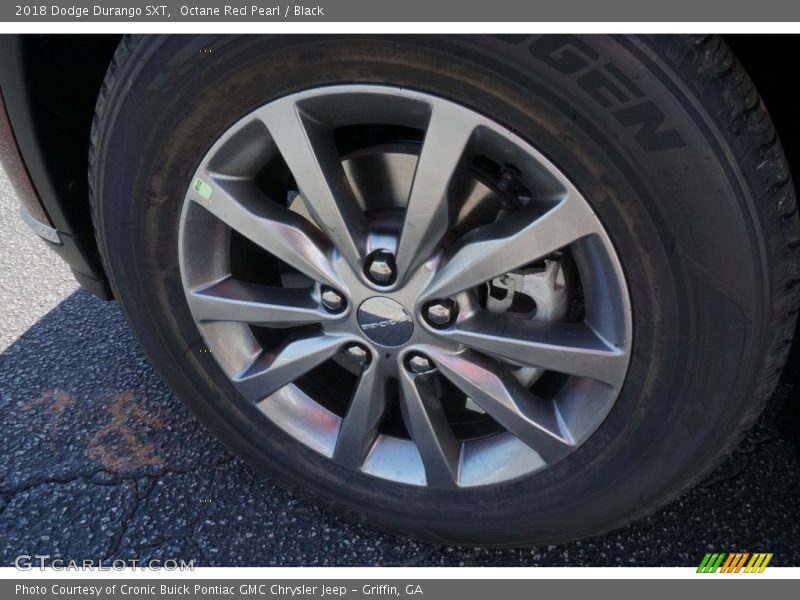 Octane Red Pearl / Black 2018 Dodge Durango SXT