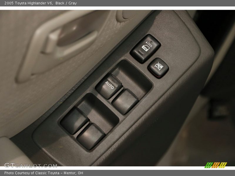 Black / Gray 2005 Toyota Highlander V6