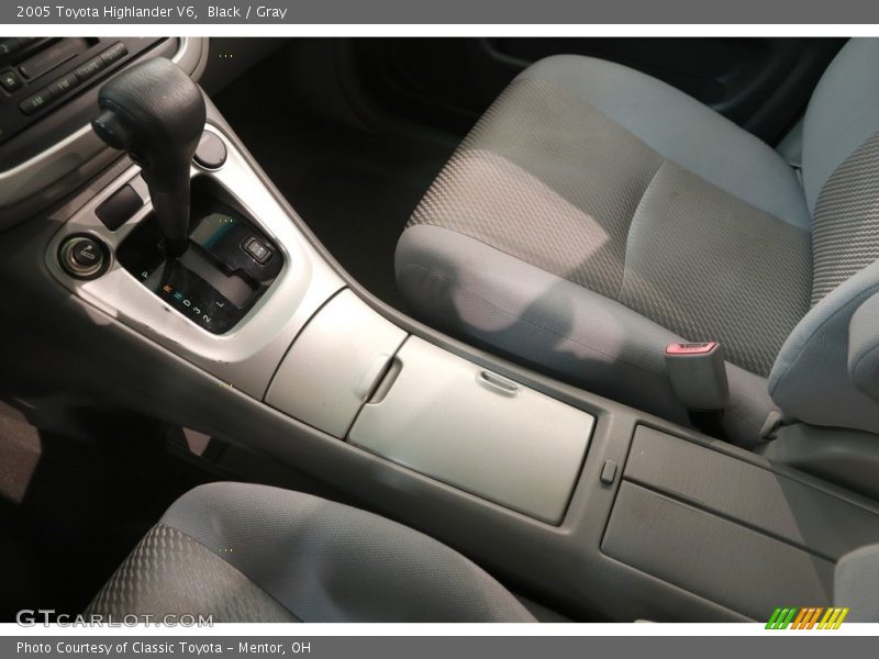 Black / Gray 2005 Toyota Highlander V6
