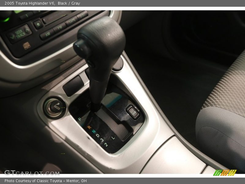 Black / Gray 2005 Toyota Highlander V6