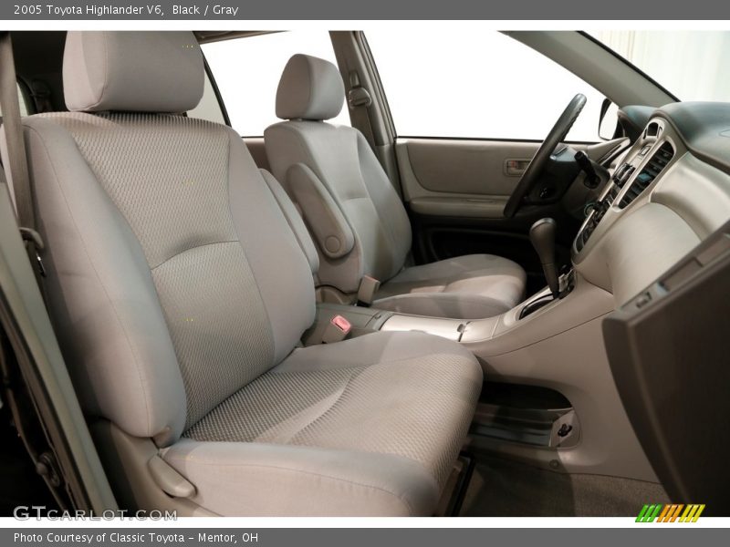 Black / Gray 2005 Toyota Highlander V6