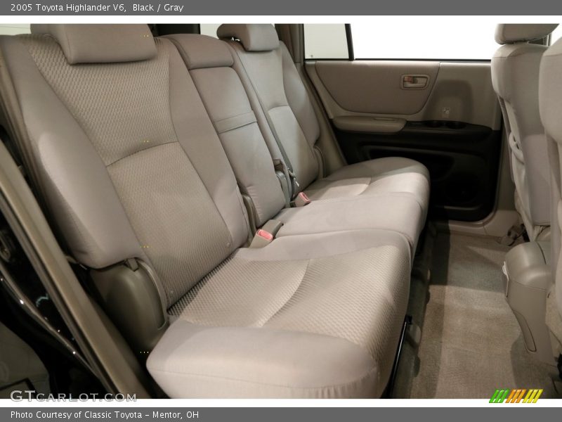 Black / Gray 2005 Toyota Highlander V6