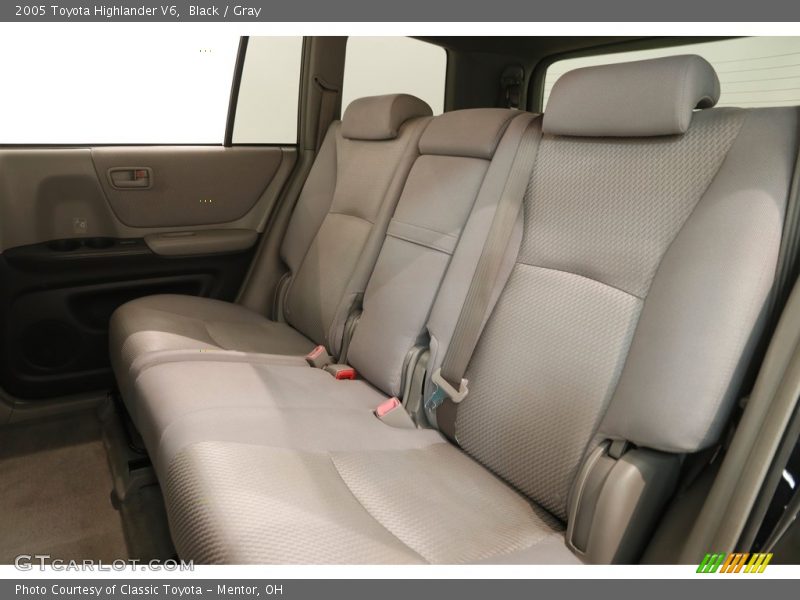 Black / Gray 2005 Toyota Highlander V6
