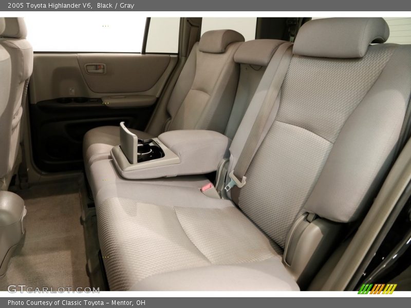 Black / Gray 2005 Toyota Highlander V6