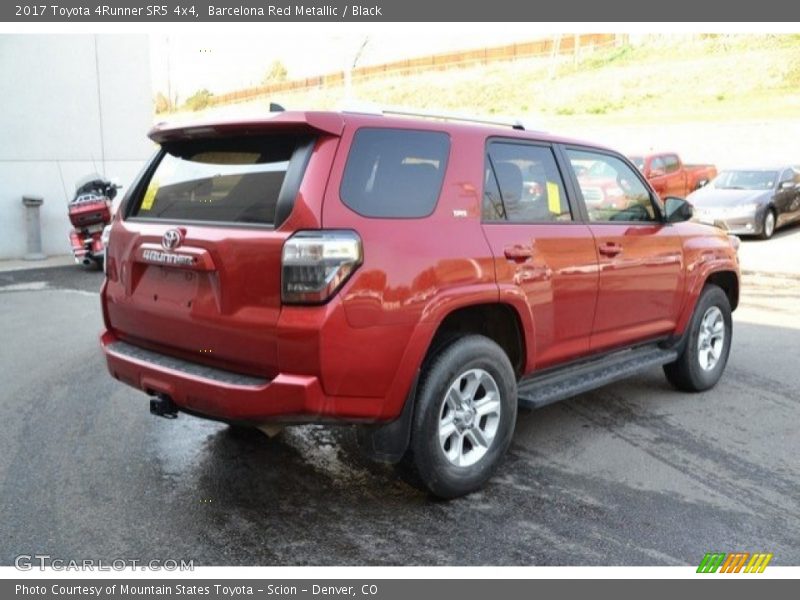 Barcelona Red Metallic / Black 2017 Toyota 4Runner SR5 4x4