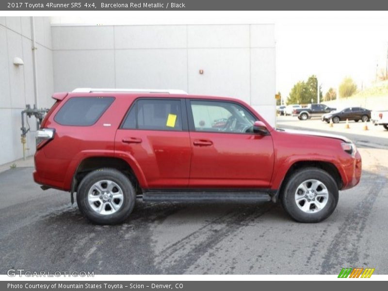 Barcelona Red Metallic / Black 2017 Toyota 4Runner SR5 4x4