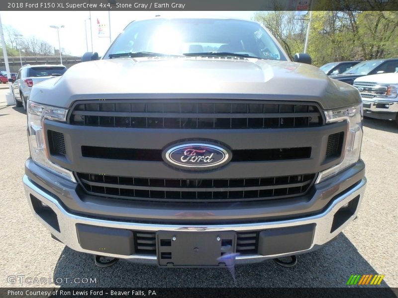 Stone Gray / Earth Gray 2018 Ford F150 XL SuperCrew 4x4