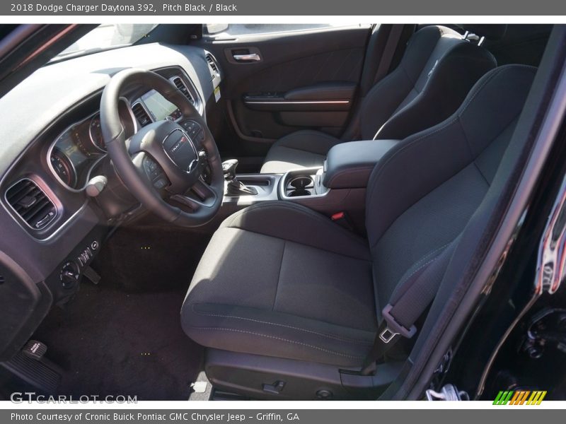 Pitch Black / Black 2018 Dodge Charger Daytona 392