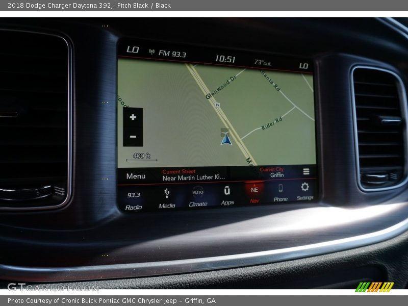 Pitch Black / Black 2018 Dodge Charger Daytona 392