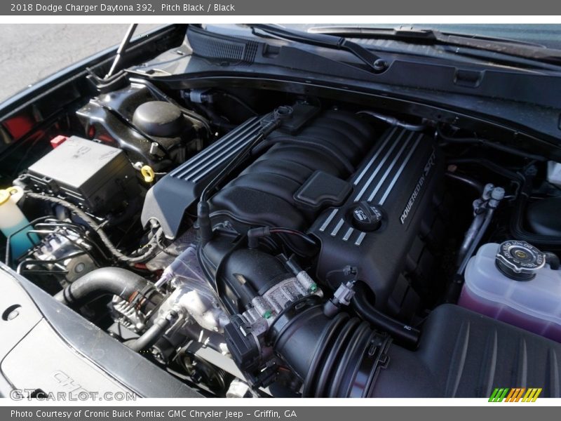 Pitch Black / Black 2018 Dodge Charger Daytona 392