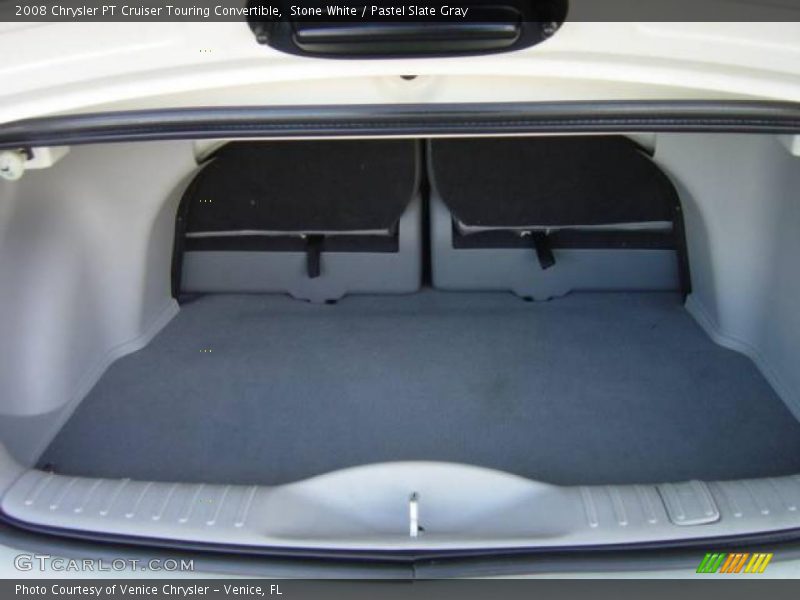 Stone White / Pastel Slate Gray 2008 Chrysler PT Cruiser Touring Convertible