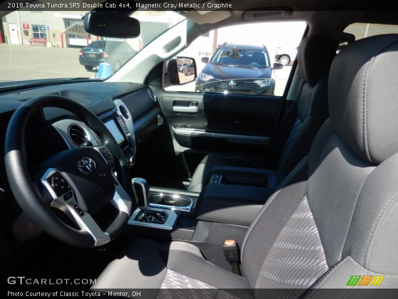 Magnetic Gray Metallic / Graphite 2018 Toyota Tundra SR5 Double Cab 4x4