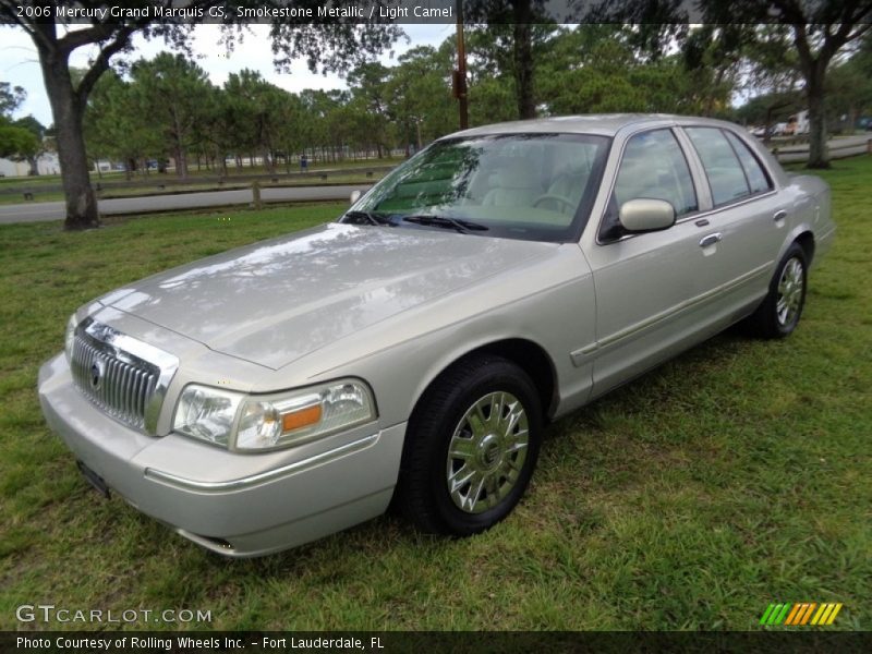 Smokestone Metallic / Light Camel 2006 Mercury Grand Marquis GS