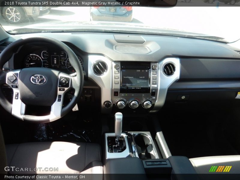 Magnetic Gray Metallic / Graphite 2018 Toyota Tundra SR5 Double Cab 4x4