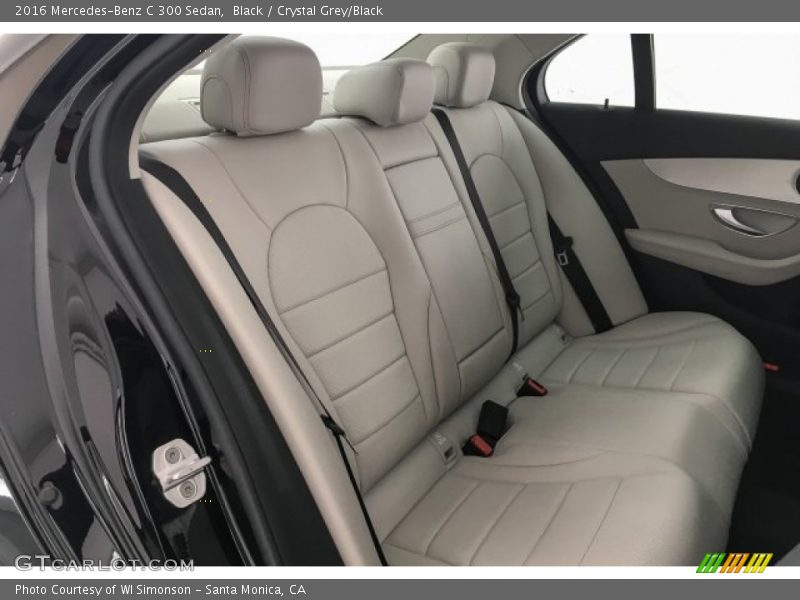 Black / Crystal Grey/Black 2016 Mercedes-Benz C 300 Sedan