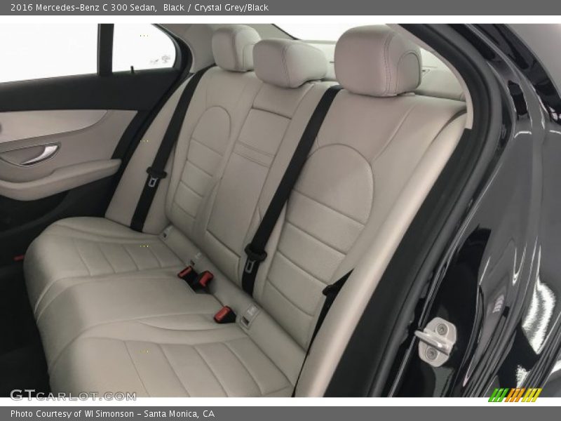 Black / Crystal Grey/Black 2016 Mercedes-Benz C 300 Sedan