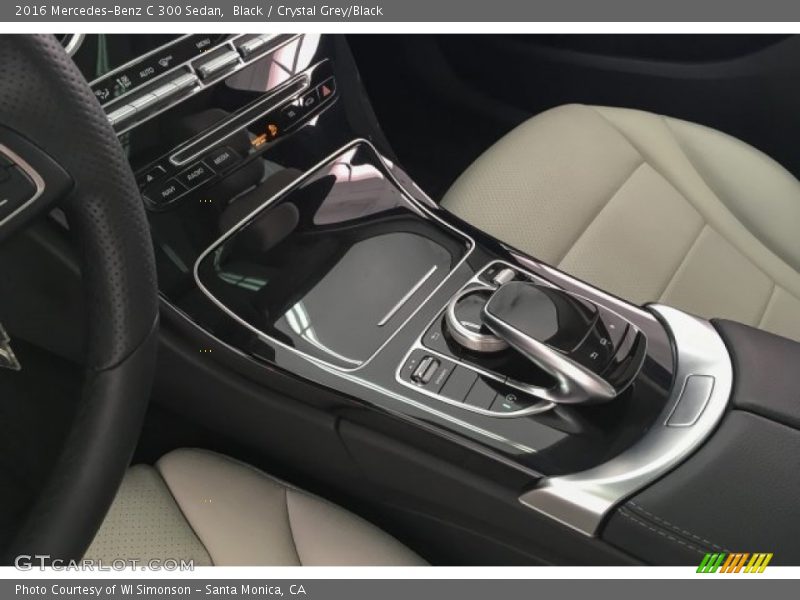 Black / Crystal Grey/Black 2016 Mercedes-Benz C 300 Sedan