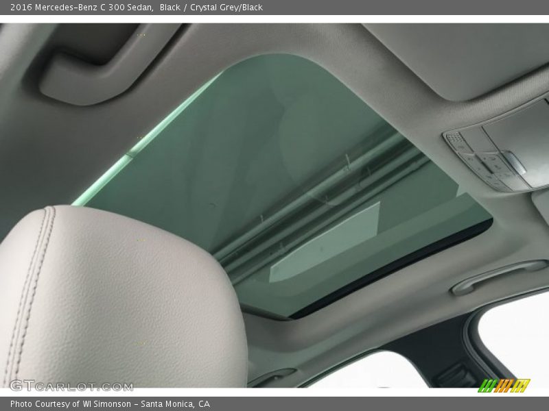 Black / Crystal Grey/Black 2016 Mercedes-Benz C 300 Sedan