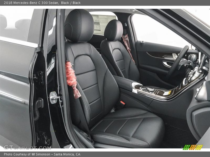 Black / Black 2018 Mercedes-Benz C 300 Sedan