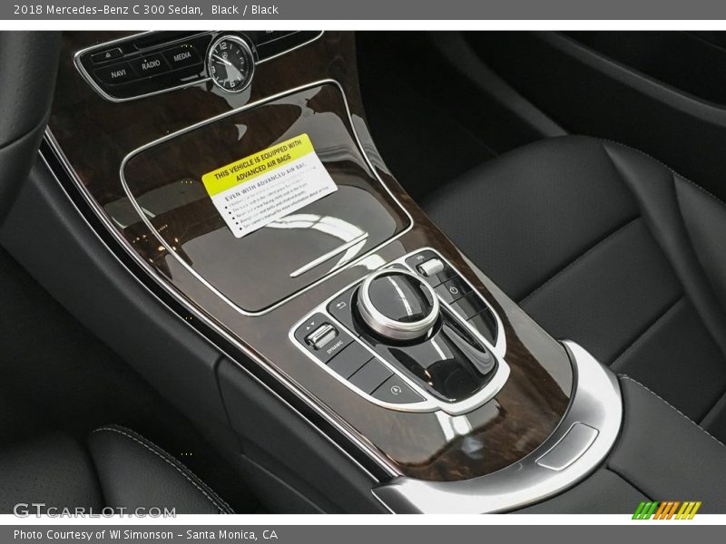 Black / Black 2018 Mercedes-Benz C 300 Sedan