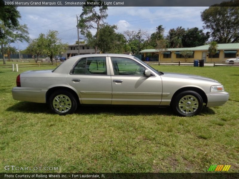 Smokestone Metallic / Light Camel 2006 Mercury Grand Marquis GS