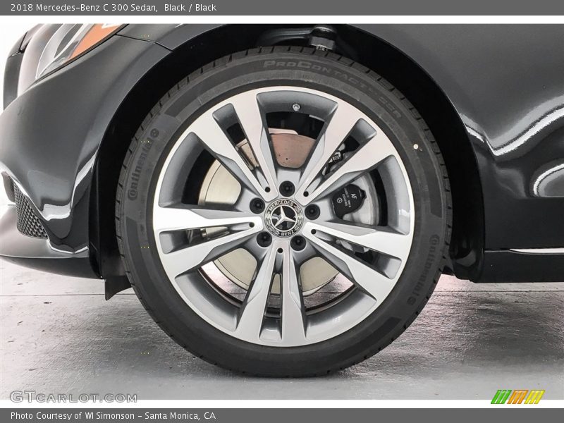 Black / Black 2018 Mercedes-Benz C 300 Sedan