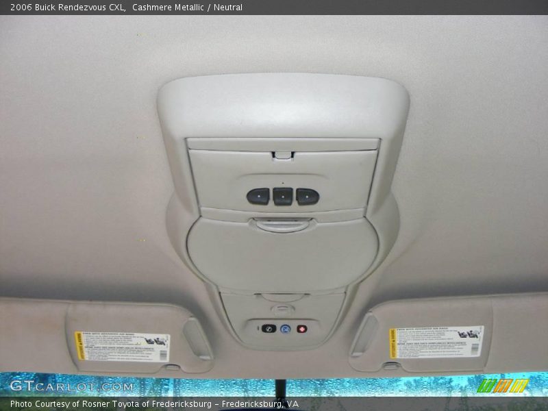 Cashmere Metallic / Neutral 2006 Buick Rendezvous CXL