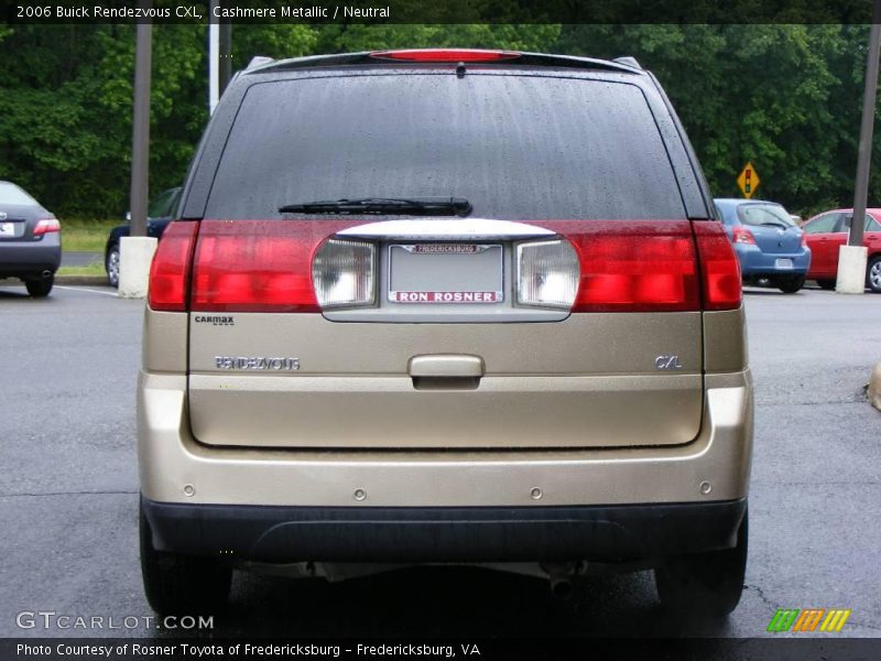 Cashmere Metallic / Neutral 2006 Buick Rendezvous CXL
