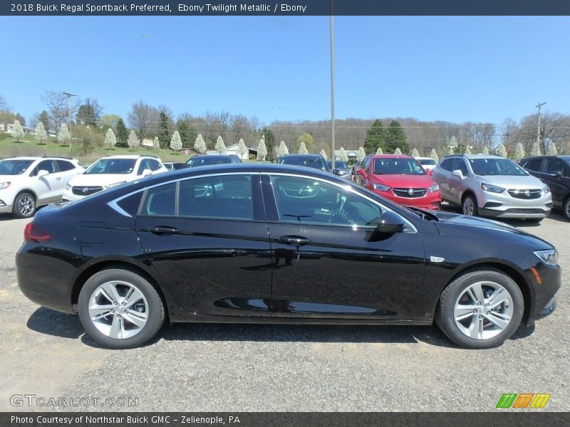  2018 Regal Sportback Preferred Ebony Twilight Metallic