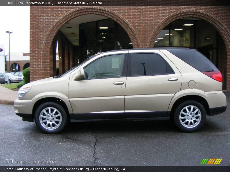Cashmere Metallic / Neutral 2006 Buick Rendezvous CXL