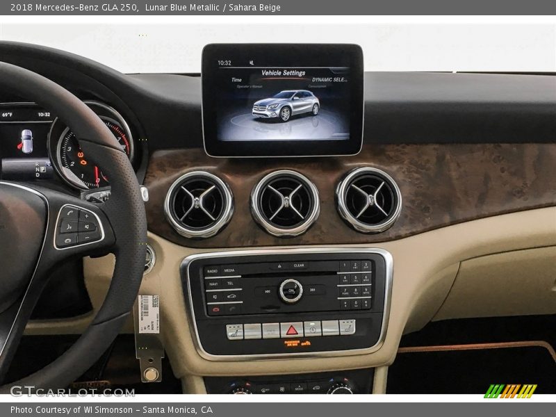 Lunar Blue Metallic / Sahara Beige 2018 Mercedes-Benz GLA 250