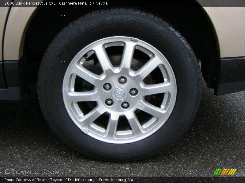 Cashmere Metallic / Neutral 2006 Buick Rendezvous CXL