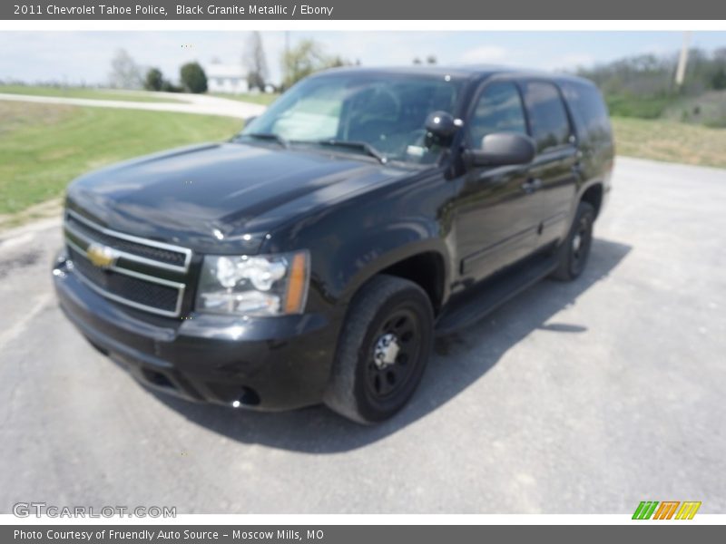 Black Granite Metallic / Ebony 2011 Chevrolet Tahoe Police