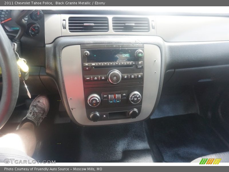 Black Granite Metallic / Ebony 2011 Chevrolet Tahoe Police