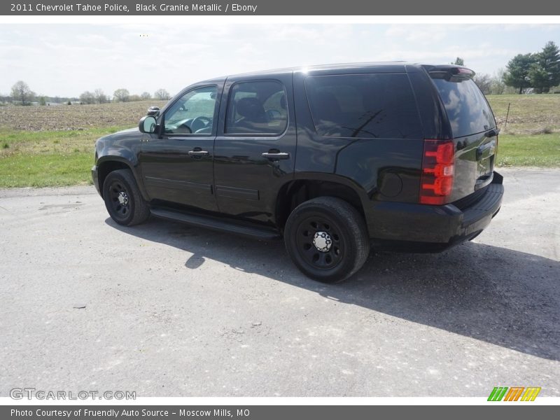 Black Granite Metallic / Ebony 2011 Chevrolet Tahoe Police