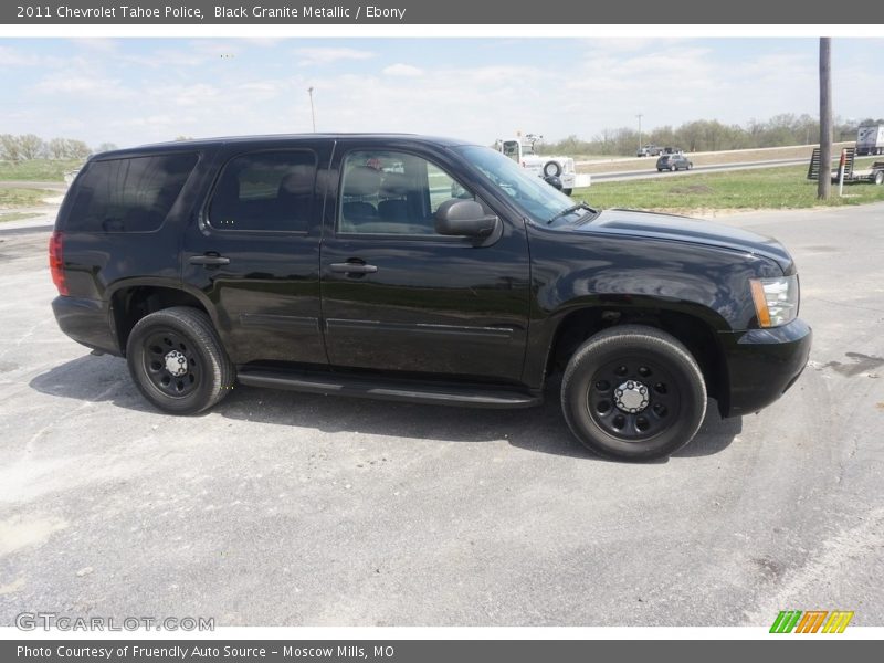  2011 Tahoe Police Black Granite Metallic