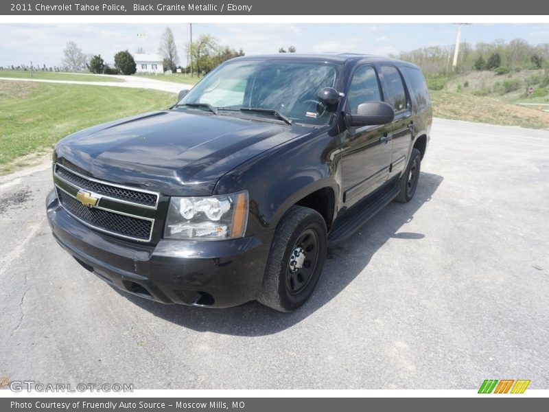 Black Granite Metallic / Ebony 2011 Chevrolet Tahoe Police