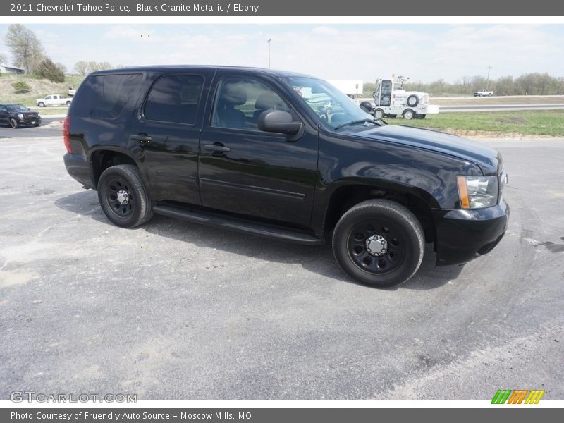 Black Granite Metallic / Ebony 2011 Chevrolet Tahoe Police