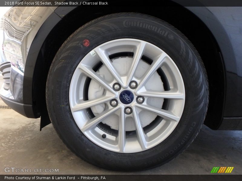 Shadow Black / Charcoal Black 2018 Ford Focus SE Sedan
