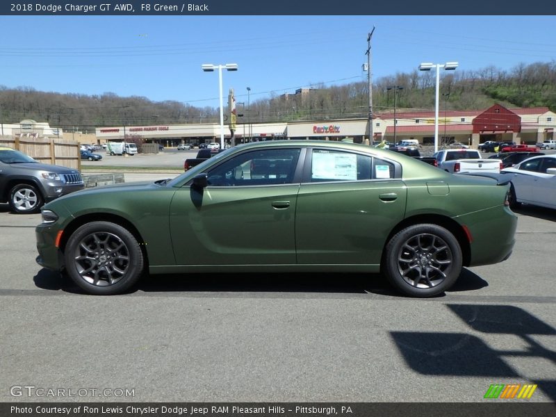 F8 Green / Black 2018 Dodge Charger GT AWD