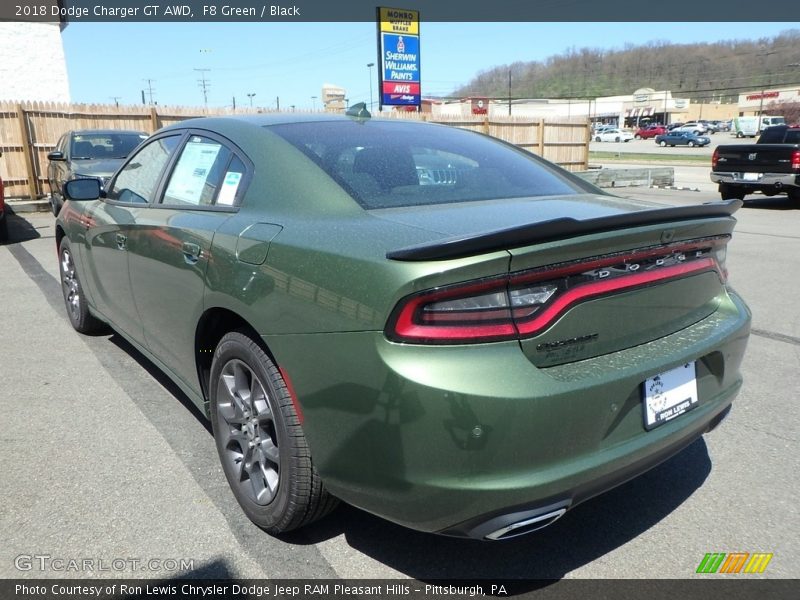 F8 Green / Black 2018 Dodge Charger GT AWD