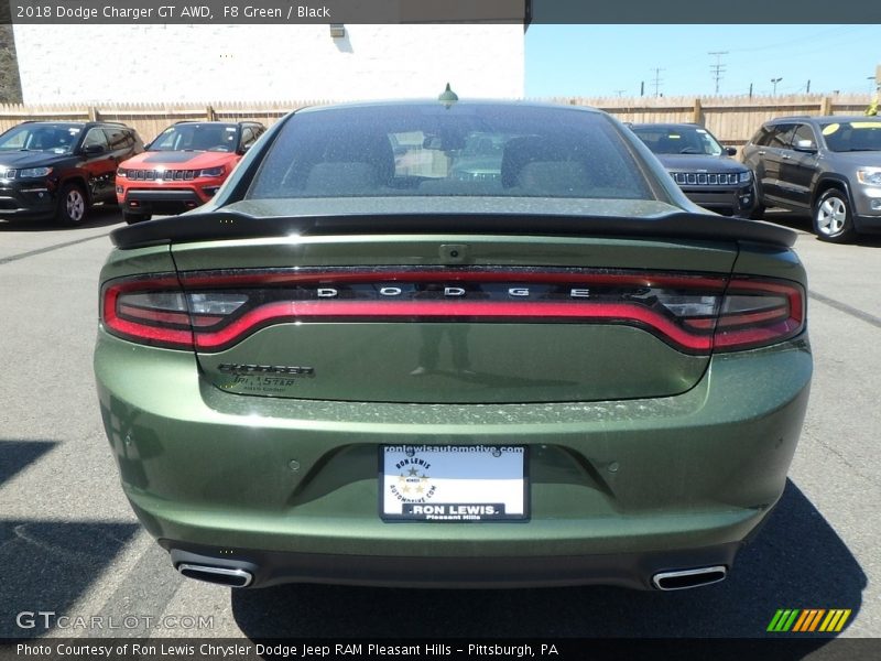 F8 Green / Black 2018 Dodge Charger GT AWD