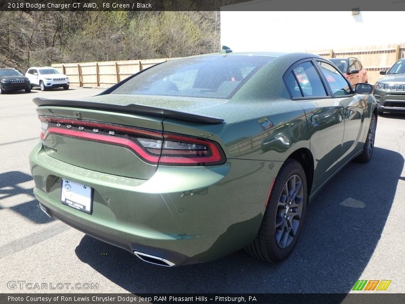 F8 Green / Black 2018 Dodge Charger GT AWD